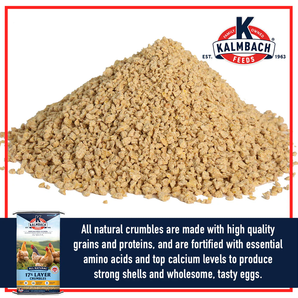 17% All Natural Chicken Crumbles 50Lb