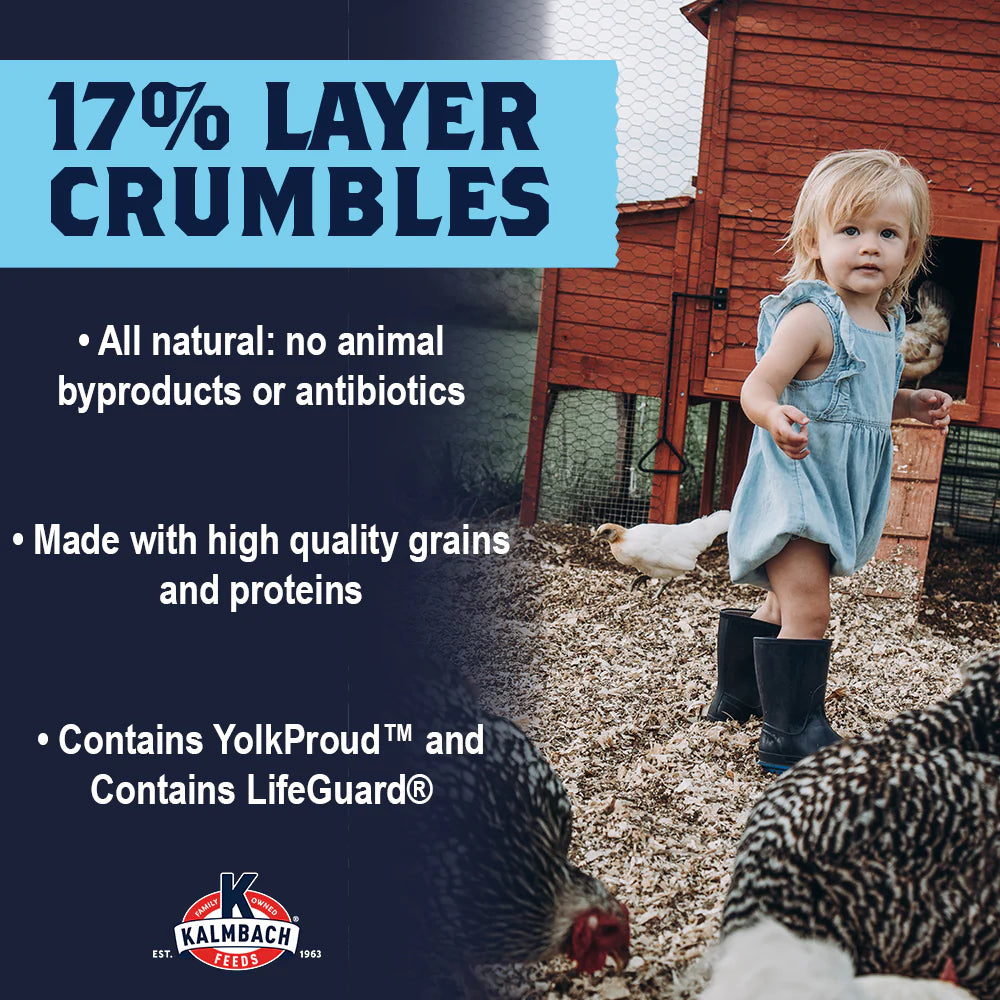17% All Natural Chicken Crumbles 50Lb