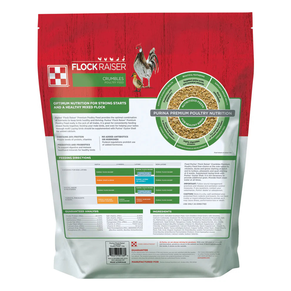 Purina Flock Raiser Crumbles
