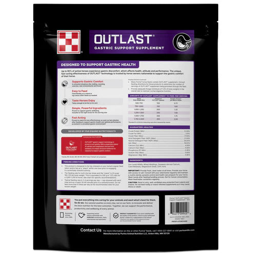 Purina Outlast Gastric Support Supplement 40LB