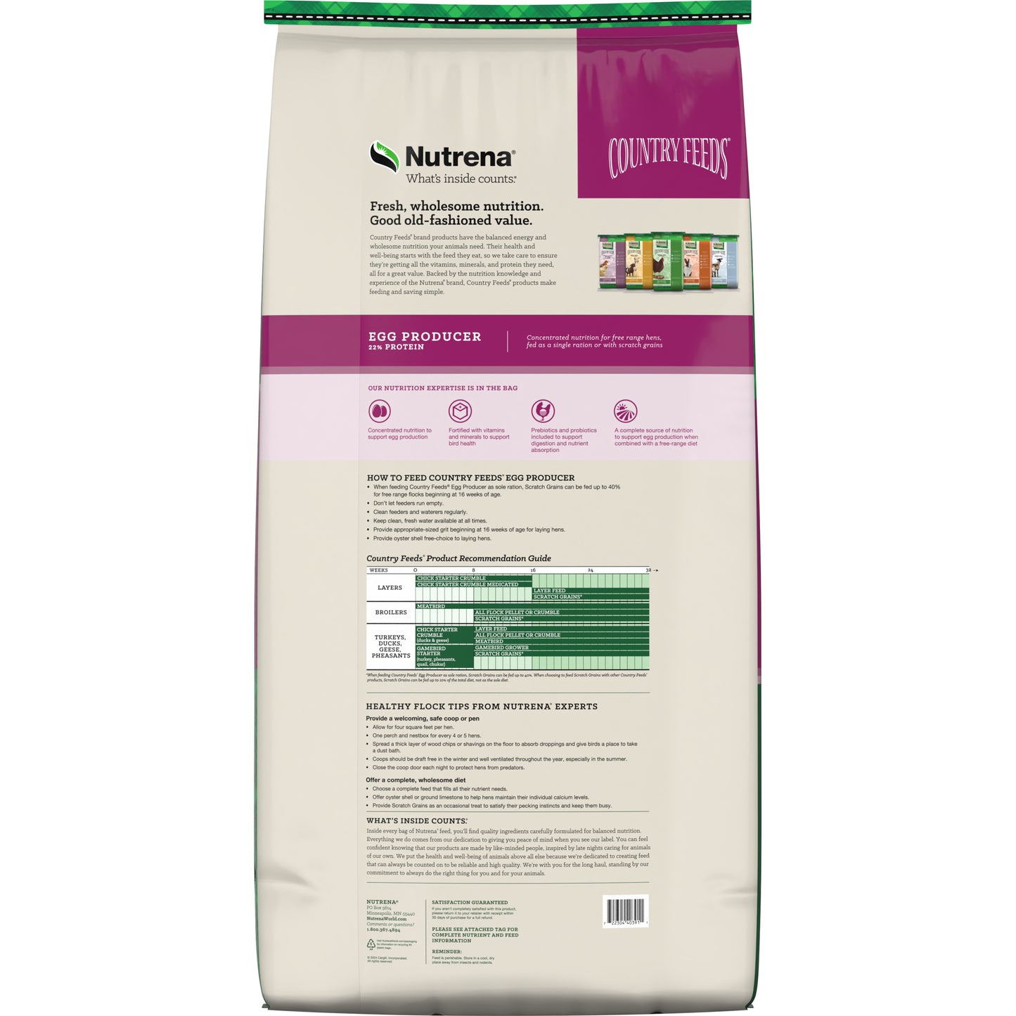 Nutrena Egg Producer Pellet 21%