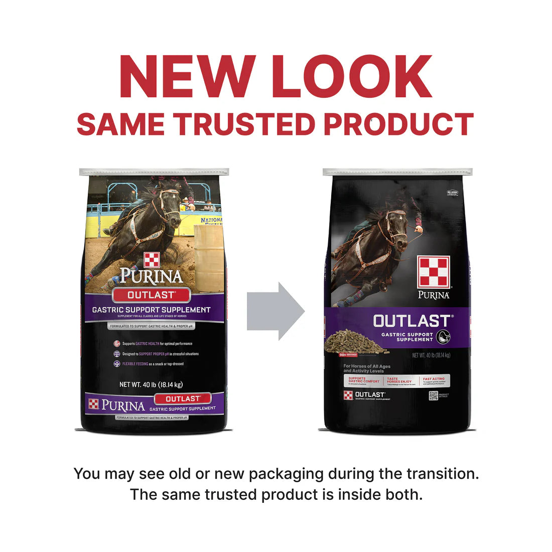 Purina Outlast Gastric Support Supplement 40LB
