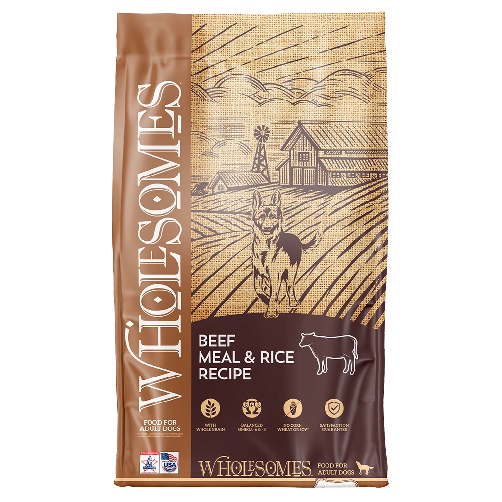 Wholesomes Beef Meal & Rice 40lb
