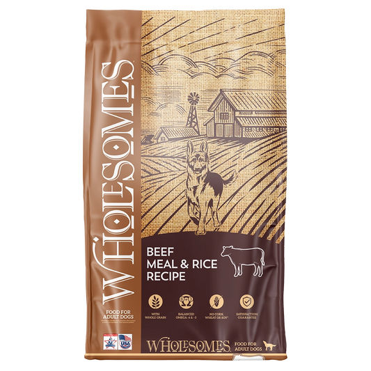 Wholesomes Beef Meal & Rice 40lb