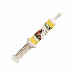 An apple flavored, microencapsulated and buffered equine gel that contains aspirin USP for the temporary relief of pain, fever and inflammation associated with the symptoms of wounds, cuts, abrasions and soft tissue pain in horses. Also good for conditions associated with arthritis and joint pain.