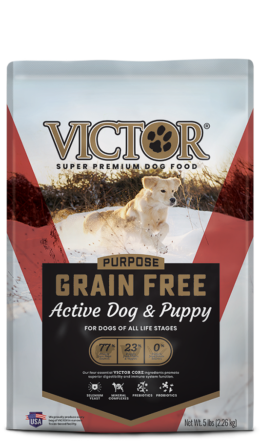 Victor Grain Free Active Dog & Puppy Dog Food 30LB
