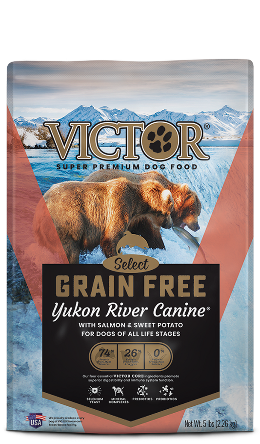 Victor Grain Free Yukon River Dog Food 30LB