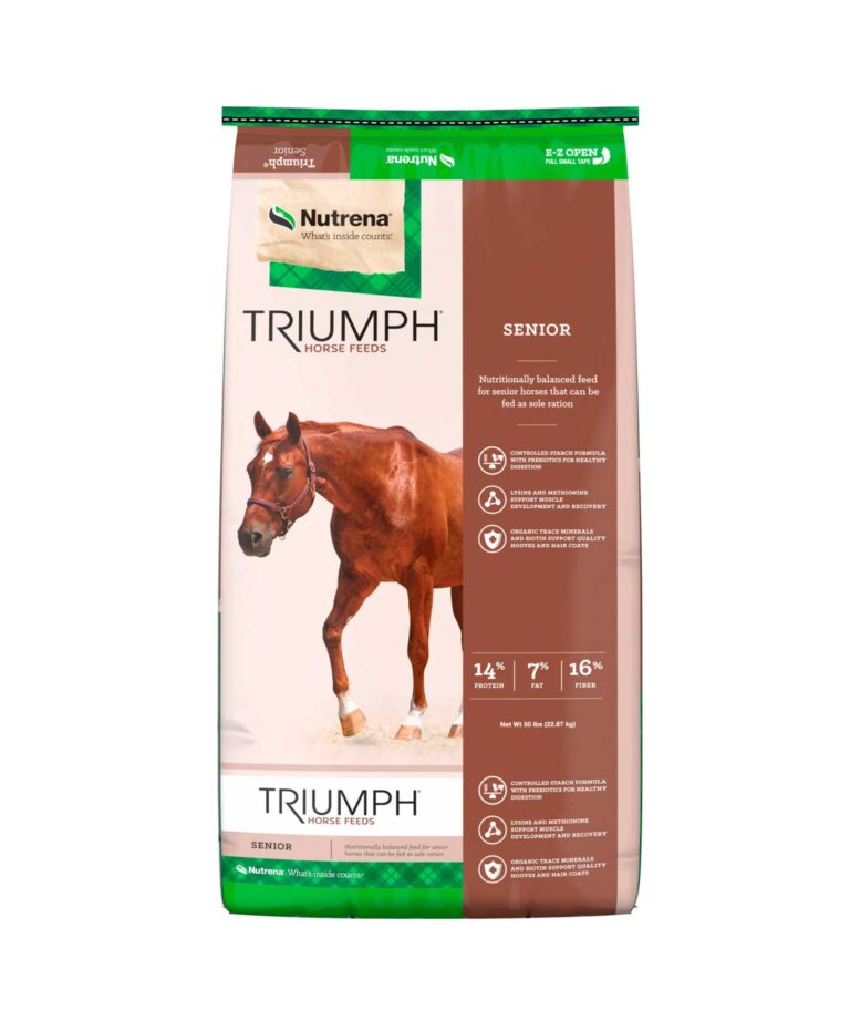 Nutrena Triumph Senior Horse Feed 50Lb
