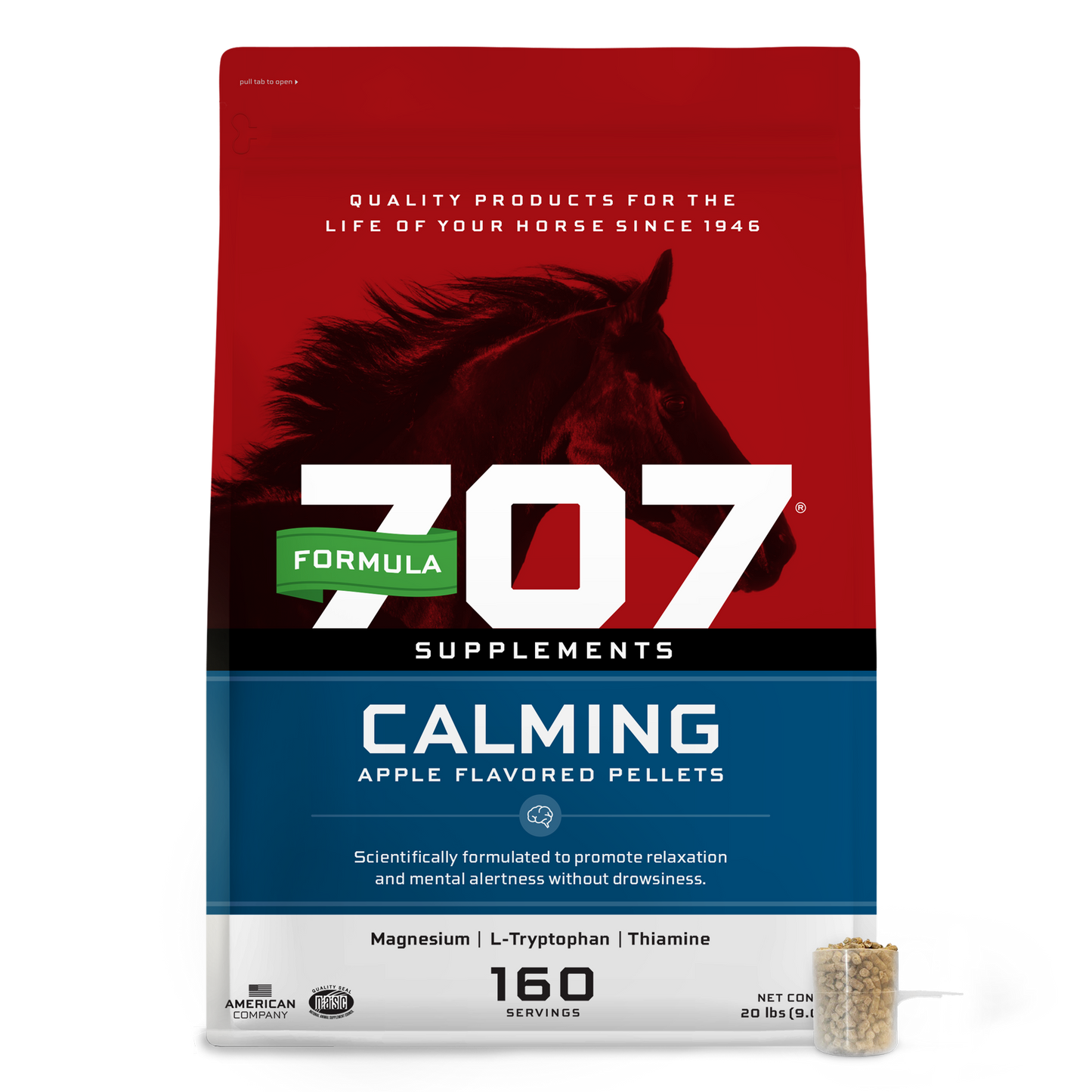 Formula 707 Calming Equine Supplement