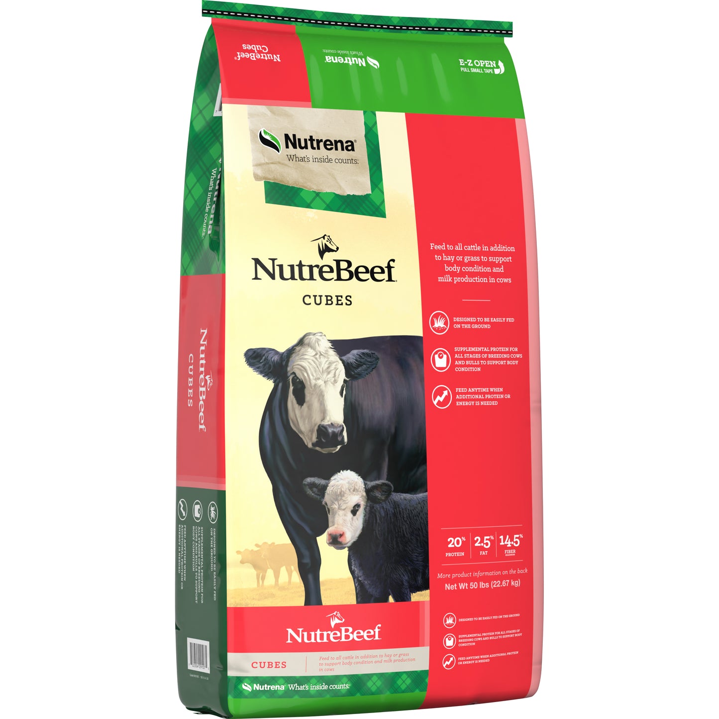 Nutrena NutreBeef Cattle Cubes 20%