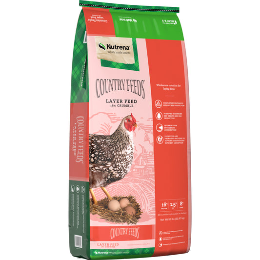 Nutrena Country Feeds 16% Chicken Layer Crumble