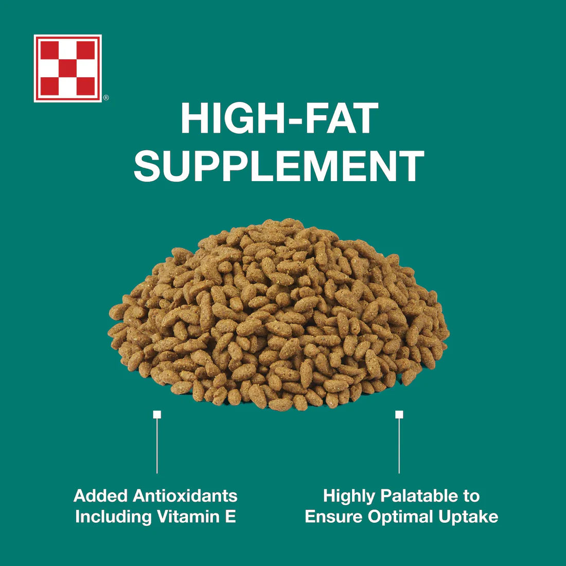 Purina Amplify | High-Fat Horse Supplement 50LB