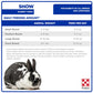 Purina Rabbit Chow Show 50LB Blue Bag