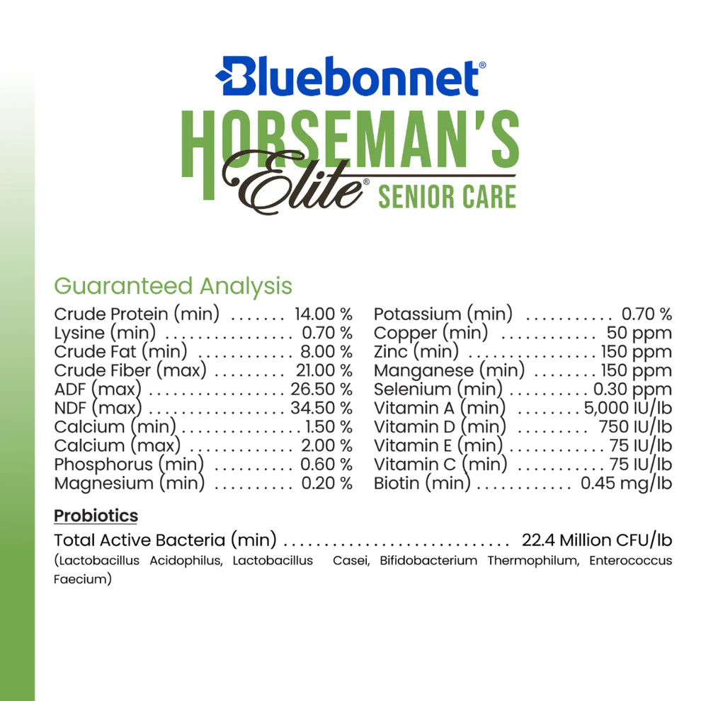 Bluebonnet Elite Senior 50Lb