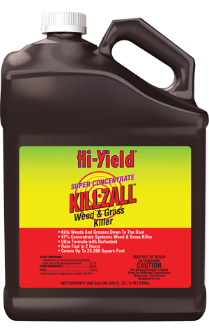 Hi Yield Killzall Super Concentrate Weed & Grass Killer Gallon (Glyphosate)