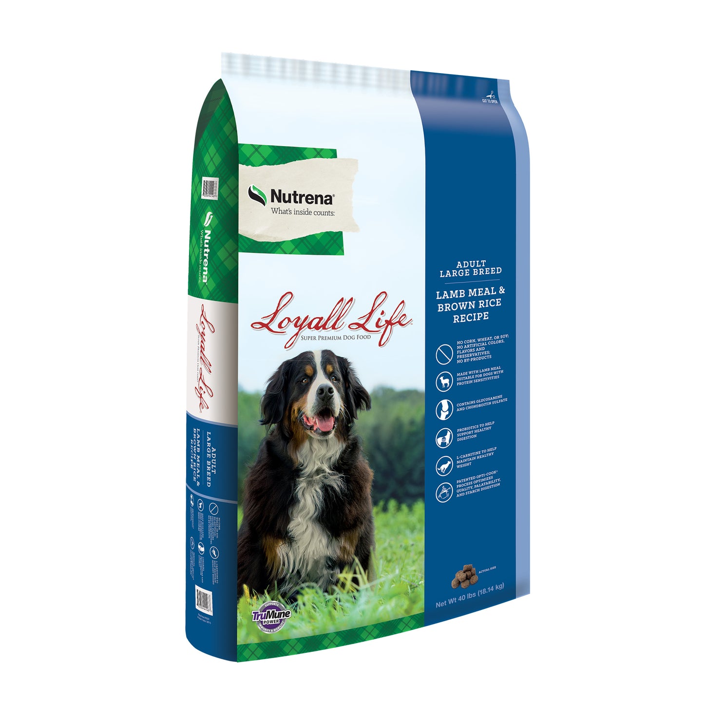 Nutrena Loyall Life Large Breed Adult Lamb & Rice 40LB