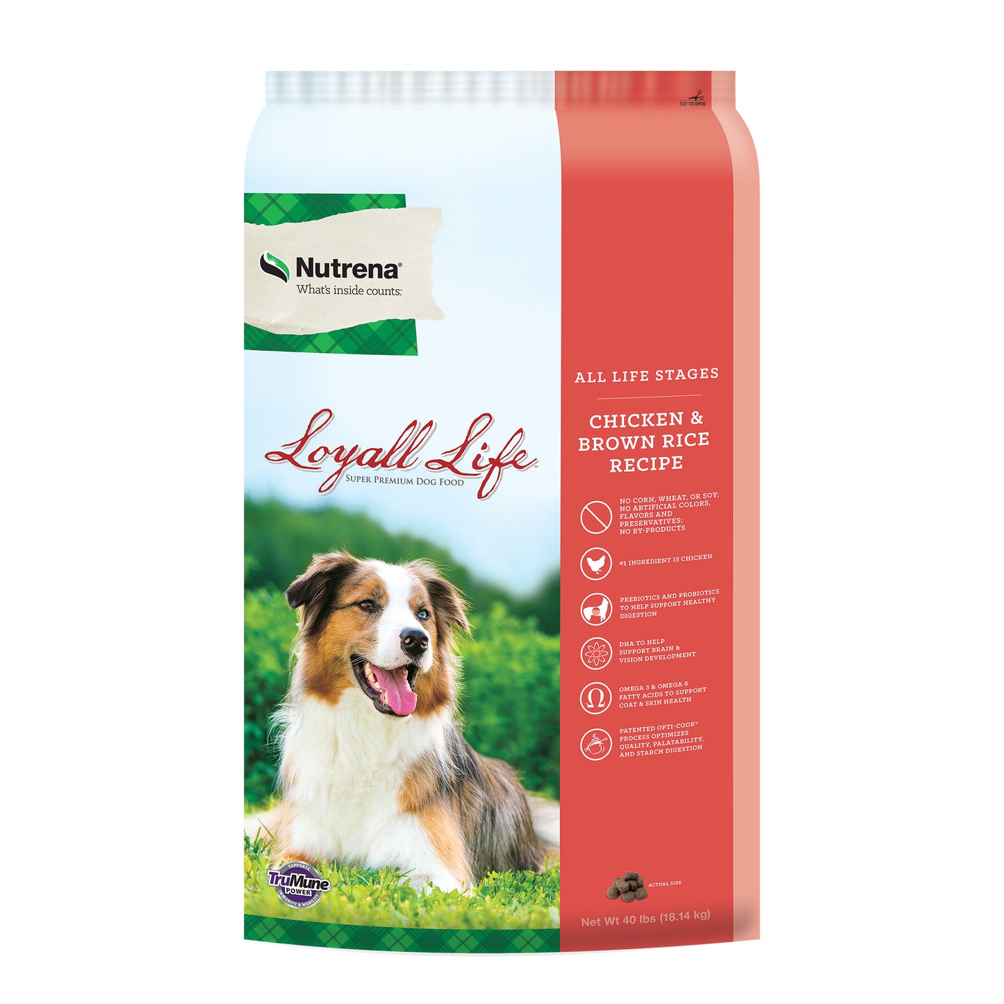 Nutrena Loyall Life All Life Stages Chicken & Rice 40LB