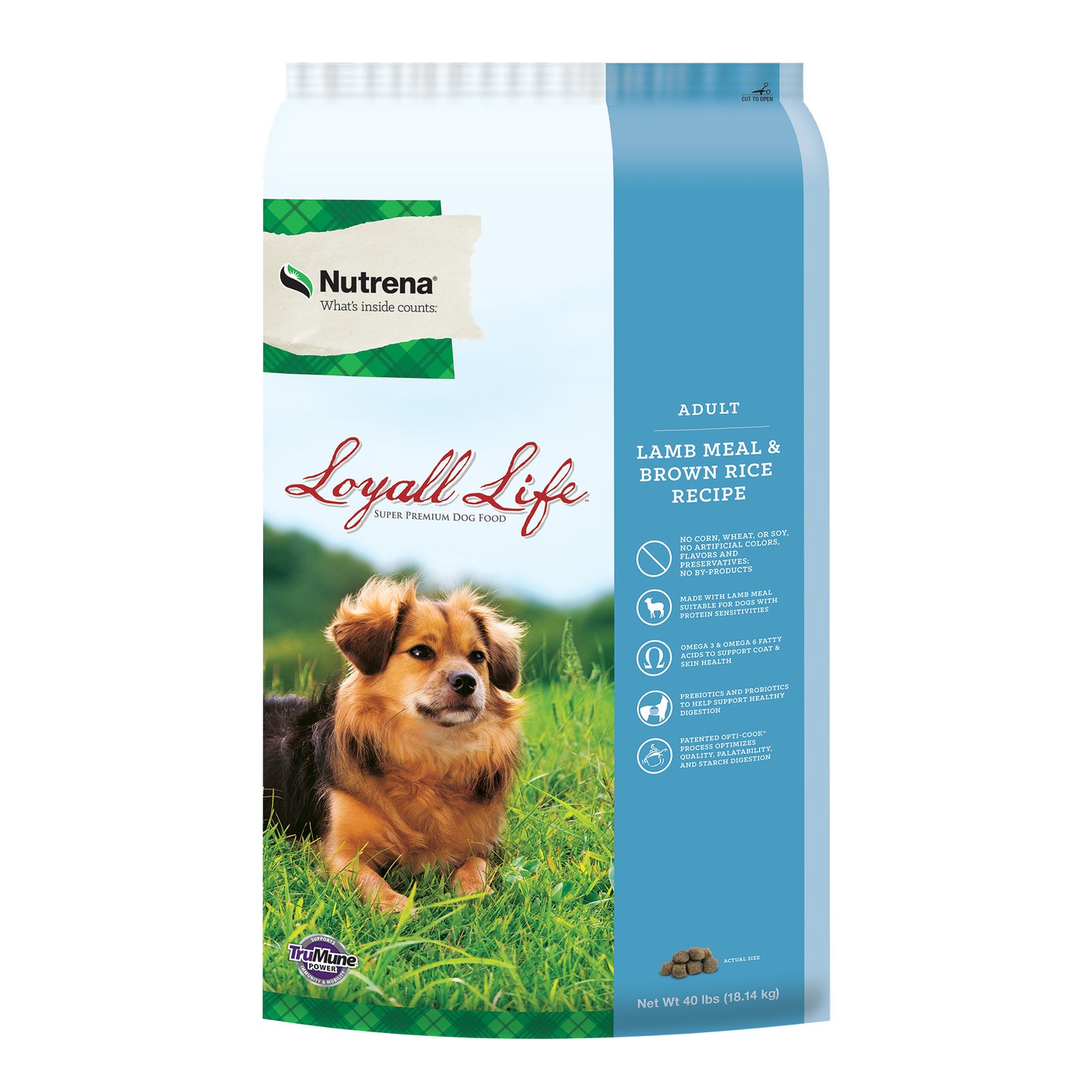 Nutrena Loyall Life Lamb & Rice Adult Dog Food 40LB