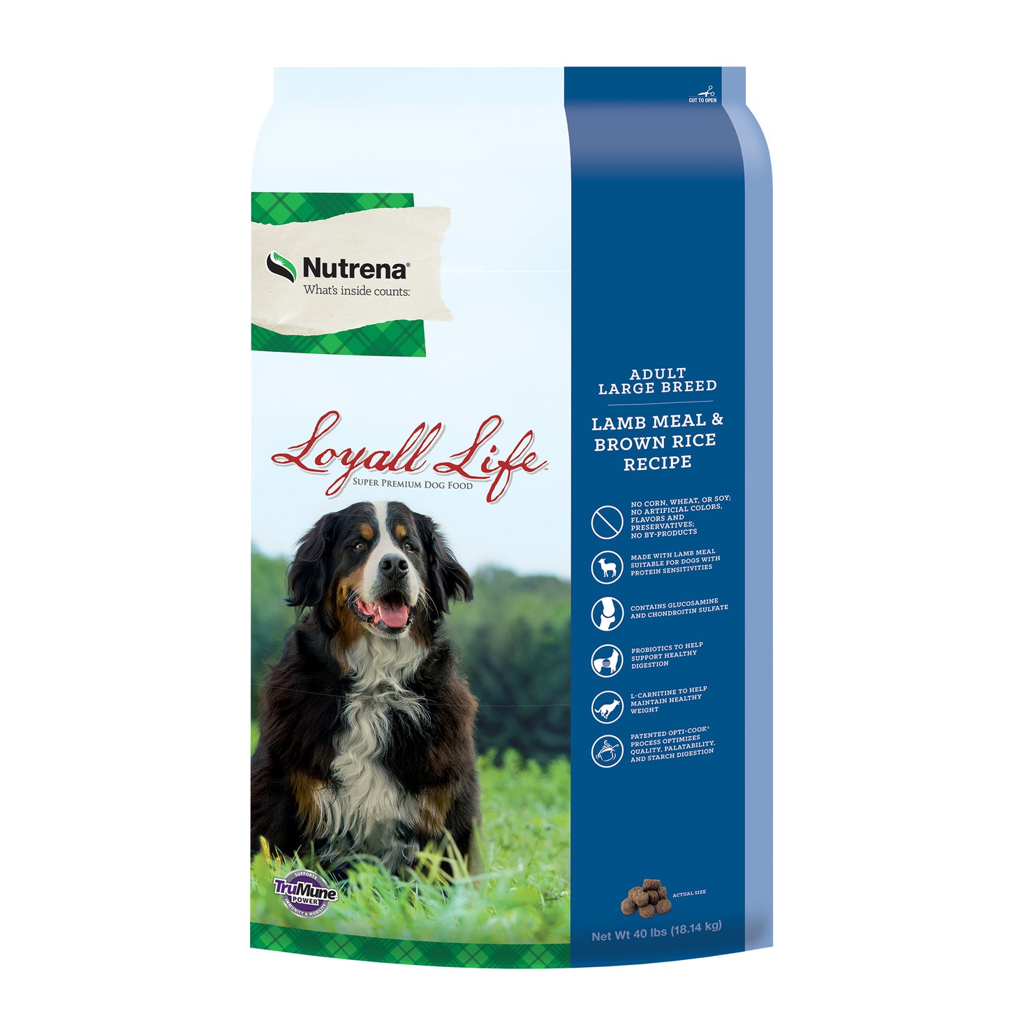 Nutrena Loyall Life Large Breed Adult Lamb & Rice 40LB