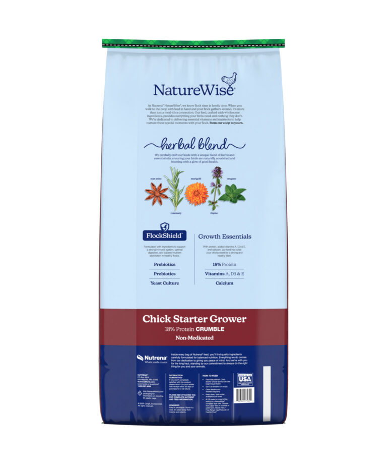 Nutrena NatureWise Chick Starter 50lb – 18% Protein