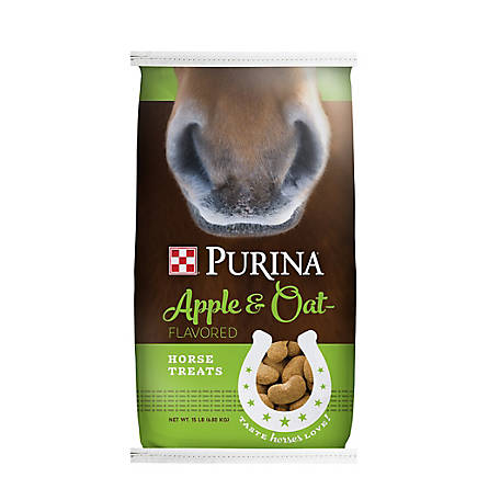Purina Apple & Oats Horse Treat 15LB