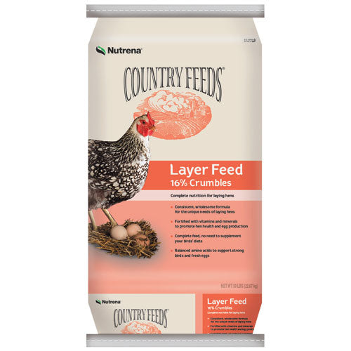 Nutrena Country Feeds 16% Chicken Layer Crumble
