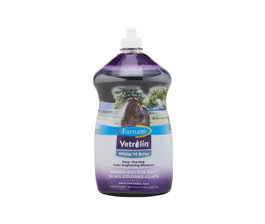 Vetrolin White 'N Brite Deep-Cleaning, Color-Brightening Shampoo 32OZ